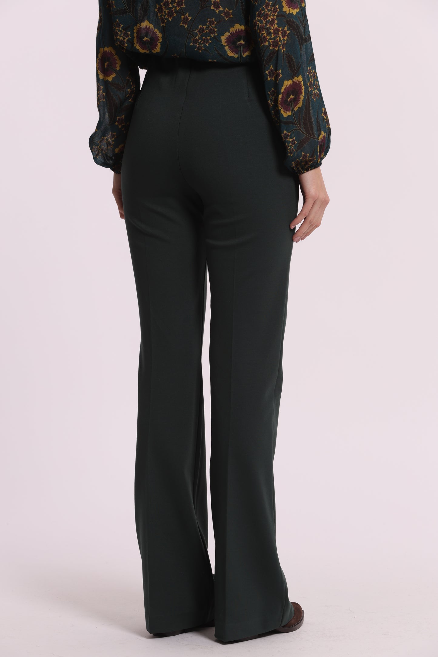 PANTALONE FLARE IN PUNTO MILANO