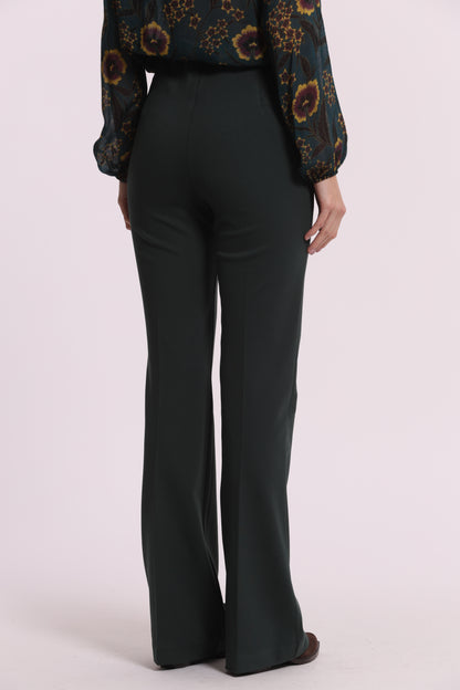PANTALONE FLARE IN PUNTO MILANO