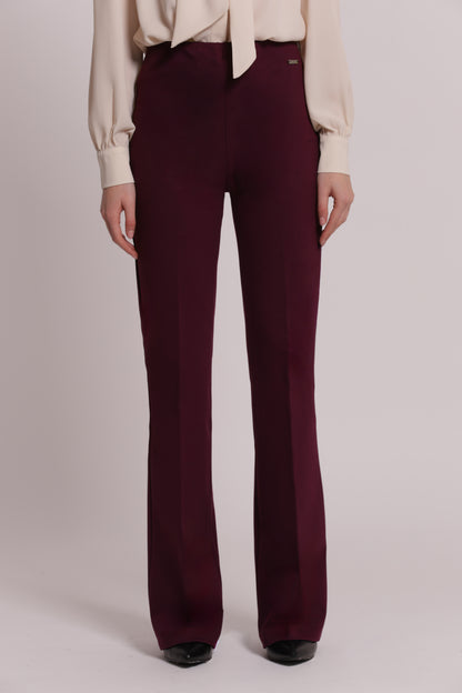 PANTALONE FLARE IN PUNTO MILANO