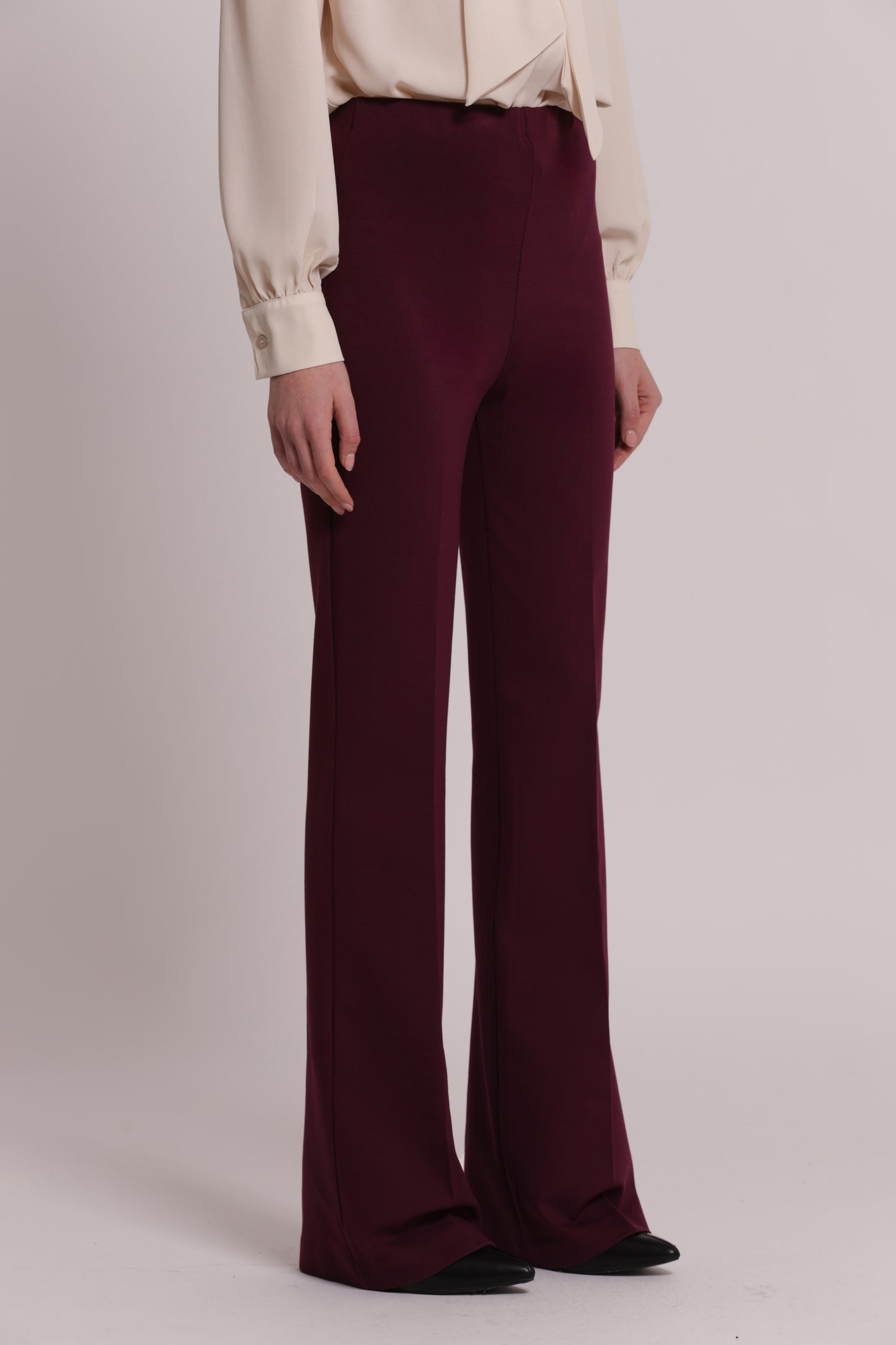 PANTALONE FLARE IN PUNTO MILANO