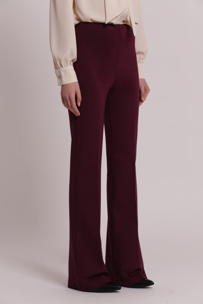 PANTALONE FLARE IN PUNTO MILANO