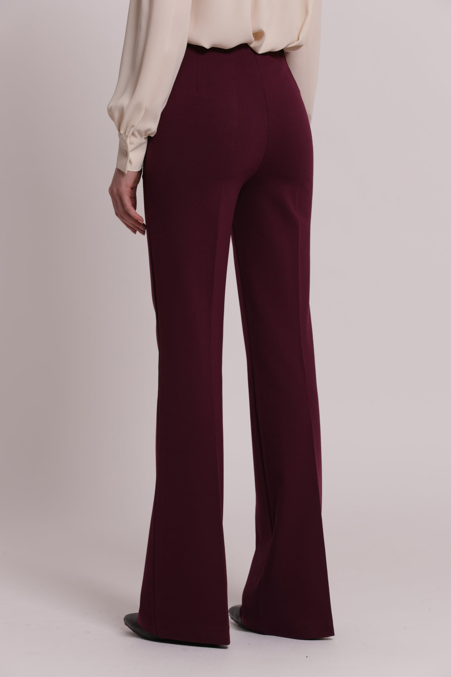 PANTALONE FLARE IN PUNTO MILANO