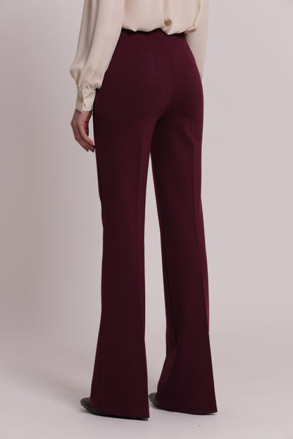 PANTALONE FLARE IN PUNTO MILANO