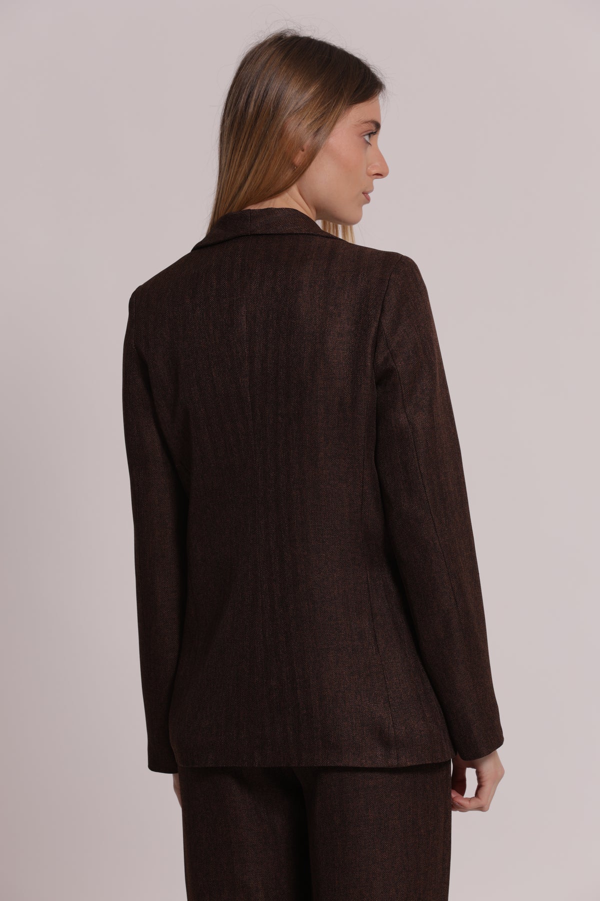 GIACCA TWEED A SPIGA DI PESCE