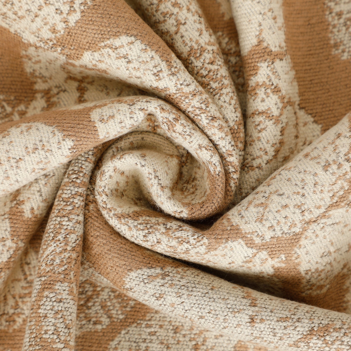 SCIARPA CON FIORI E CORNICE