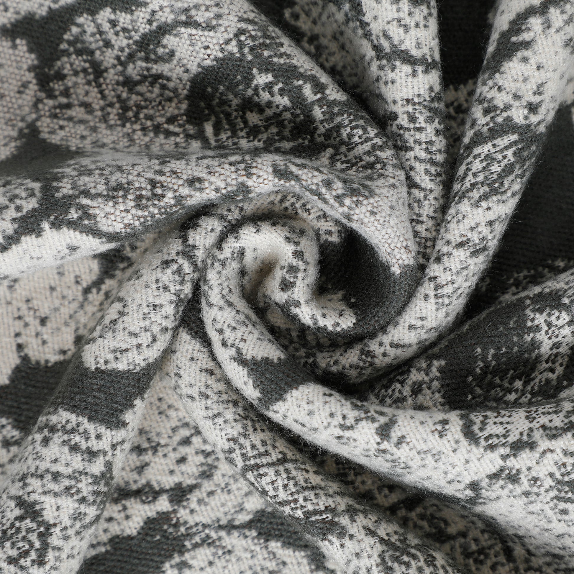 SCIARPA CON FIORI E CORNICE