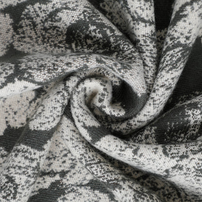 SCIARPA CON FIORI E CORNICE