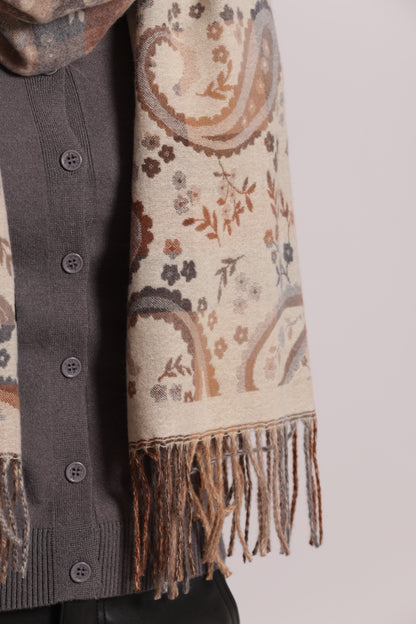 SCIARPA CON DISEGNO PAISLEY