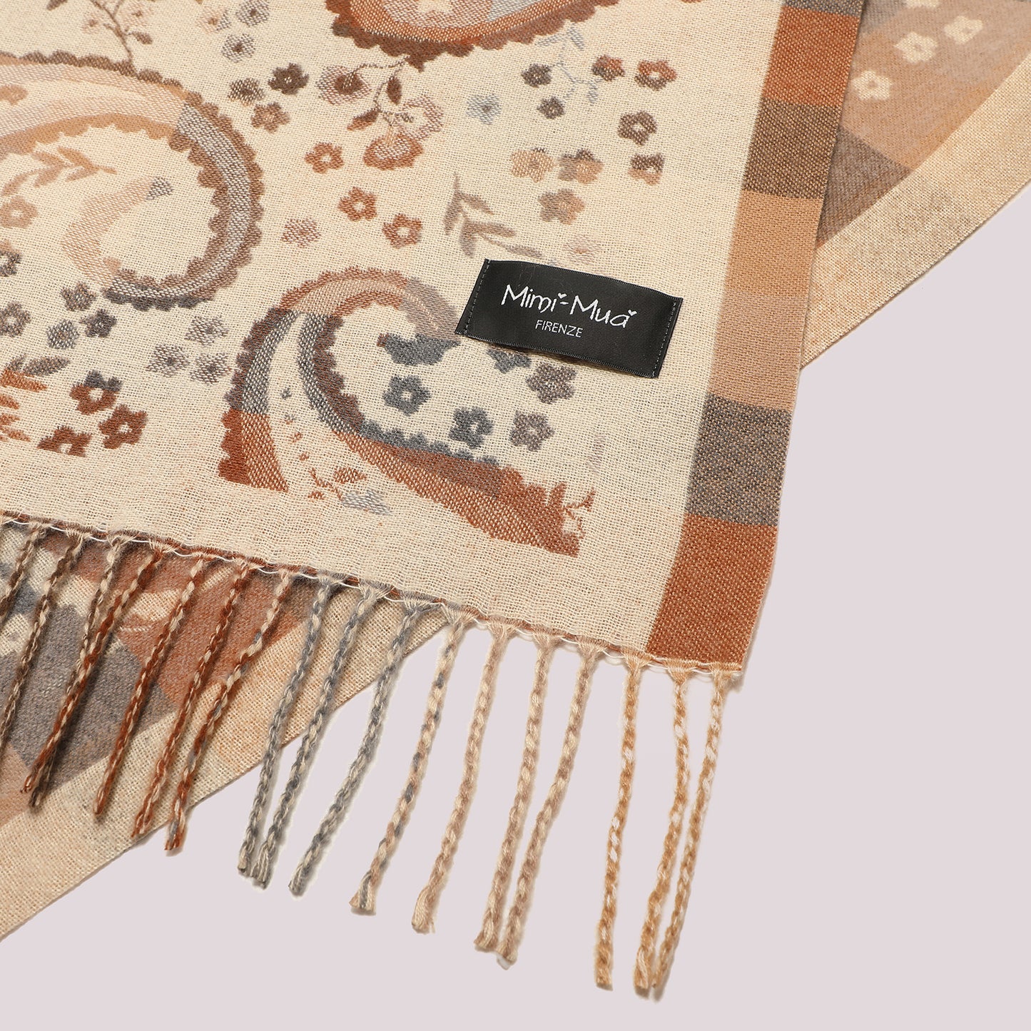 SCIARPA CON DISEGNO PAISLEY