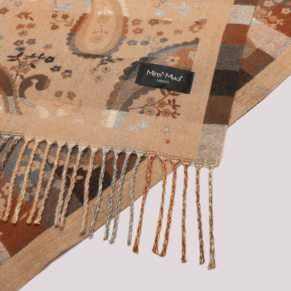 SCIARPA CON DISEGNO PAISLEY
