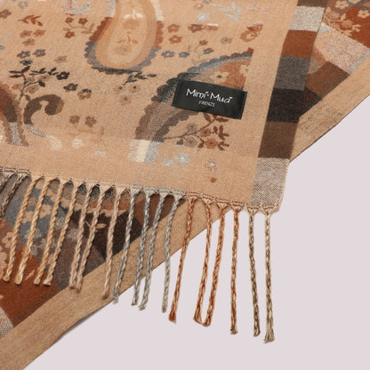 SCIARPA CON DISEGNO PAISLEY