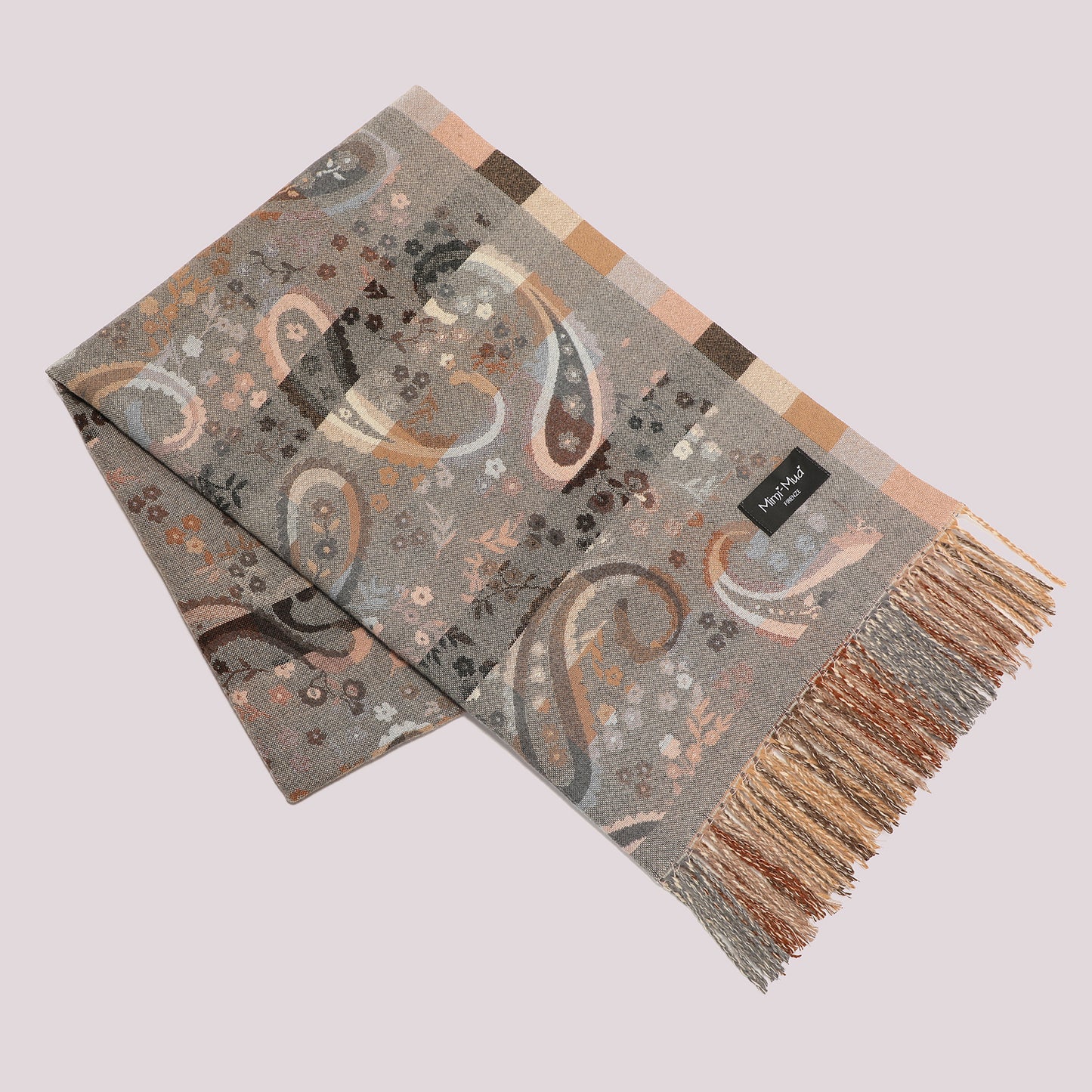 SCIARPA CON DISEGNO PAISLEY