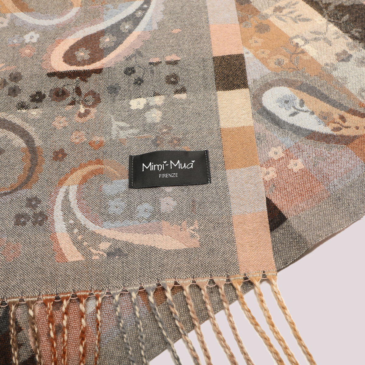 SCIARPA CON DISEGNO PAISLEY