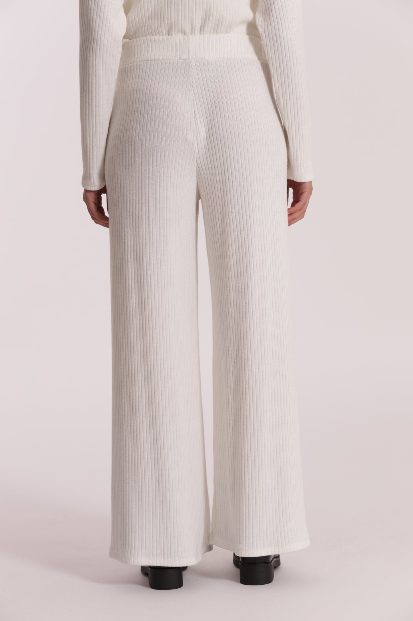PANTALONE PALAZZO IN MAGLIA A COSTE