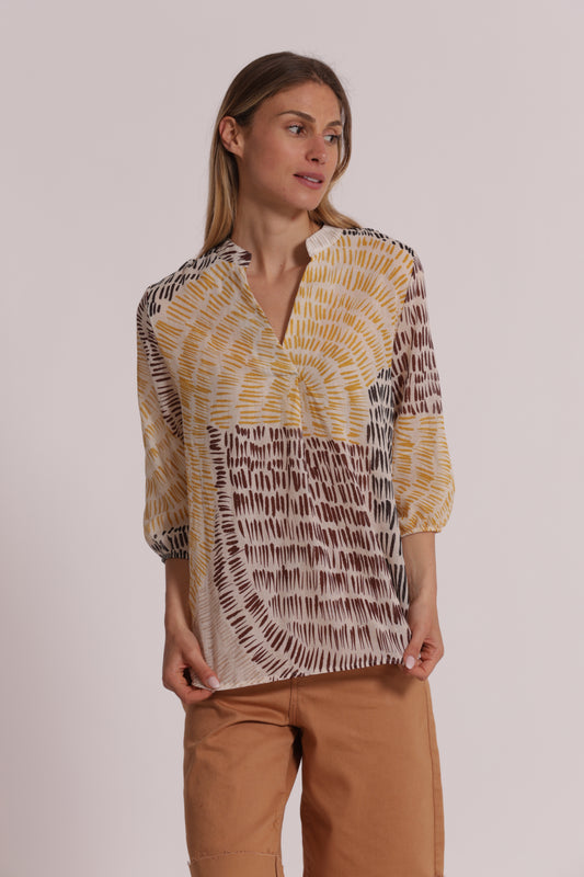 BLUSA IN FANTASIA GRAFFIO