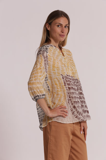 BLUSA IN FANTASIA GRAFFIO