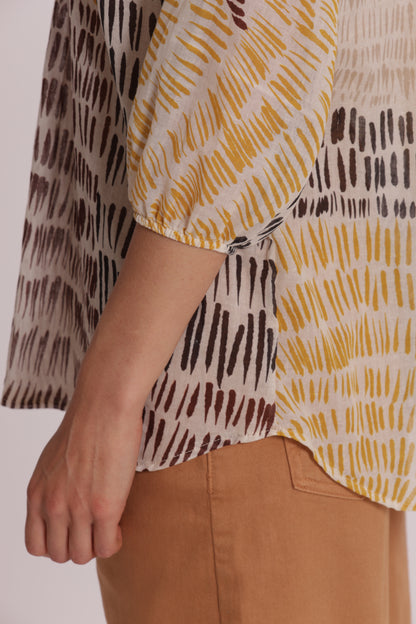 BLUSA IN FANTASIA GRAFFIO