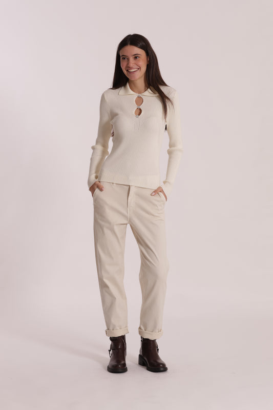 PANTALONE CHINOS IN GABARDINA
