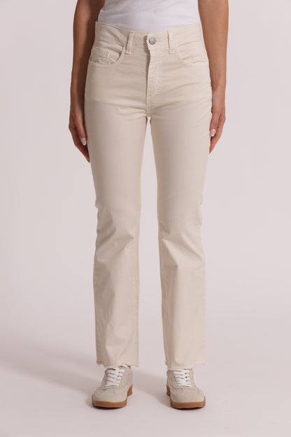 PANTALONE CROPPED FLARE IN BENGALINA