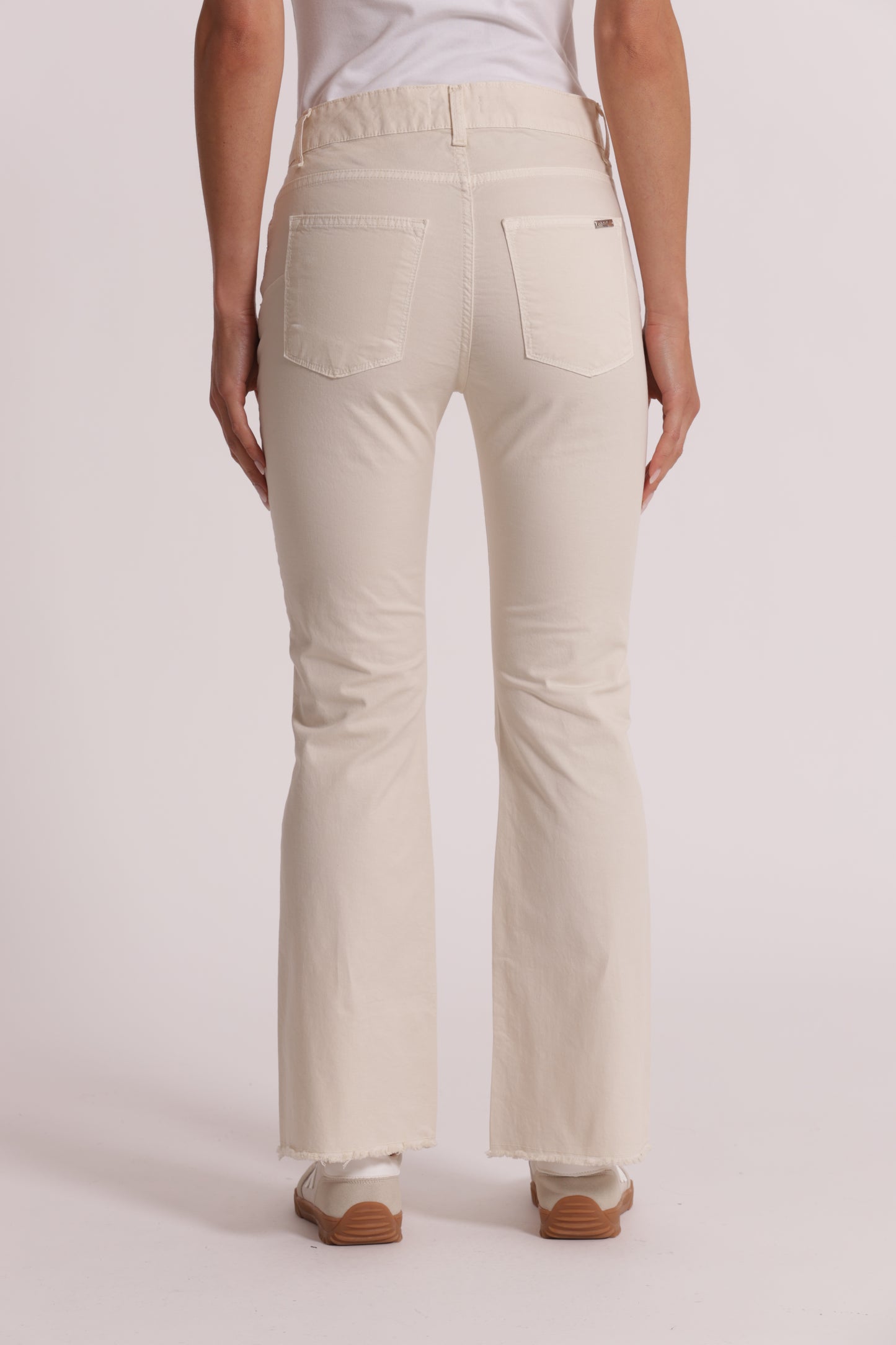 PANTALONE CROPPED FLARE IN BENGALINA