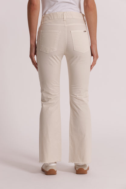 PANTALONE CROPPED FLARE IN BENGALINA