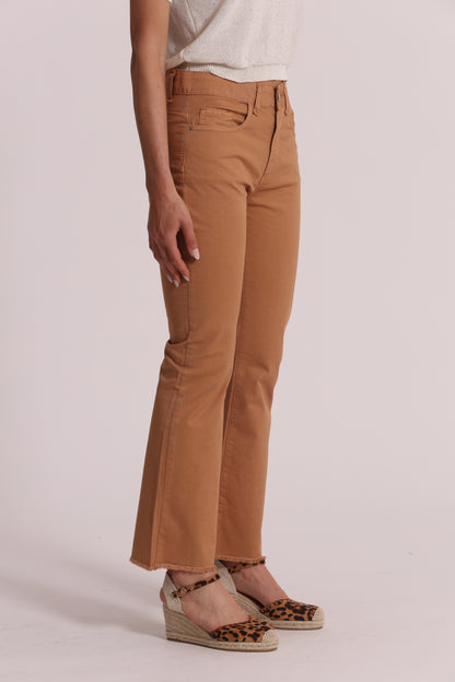 PANTALONE CROPPED FLARE IN BENGALINA
