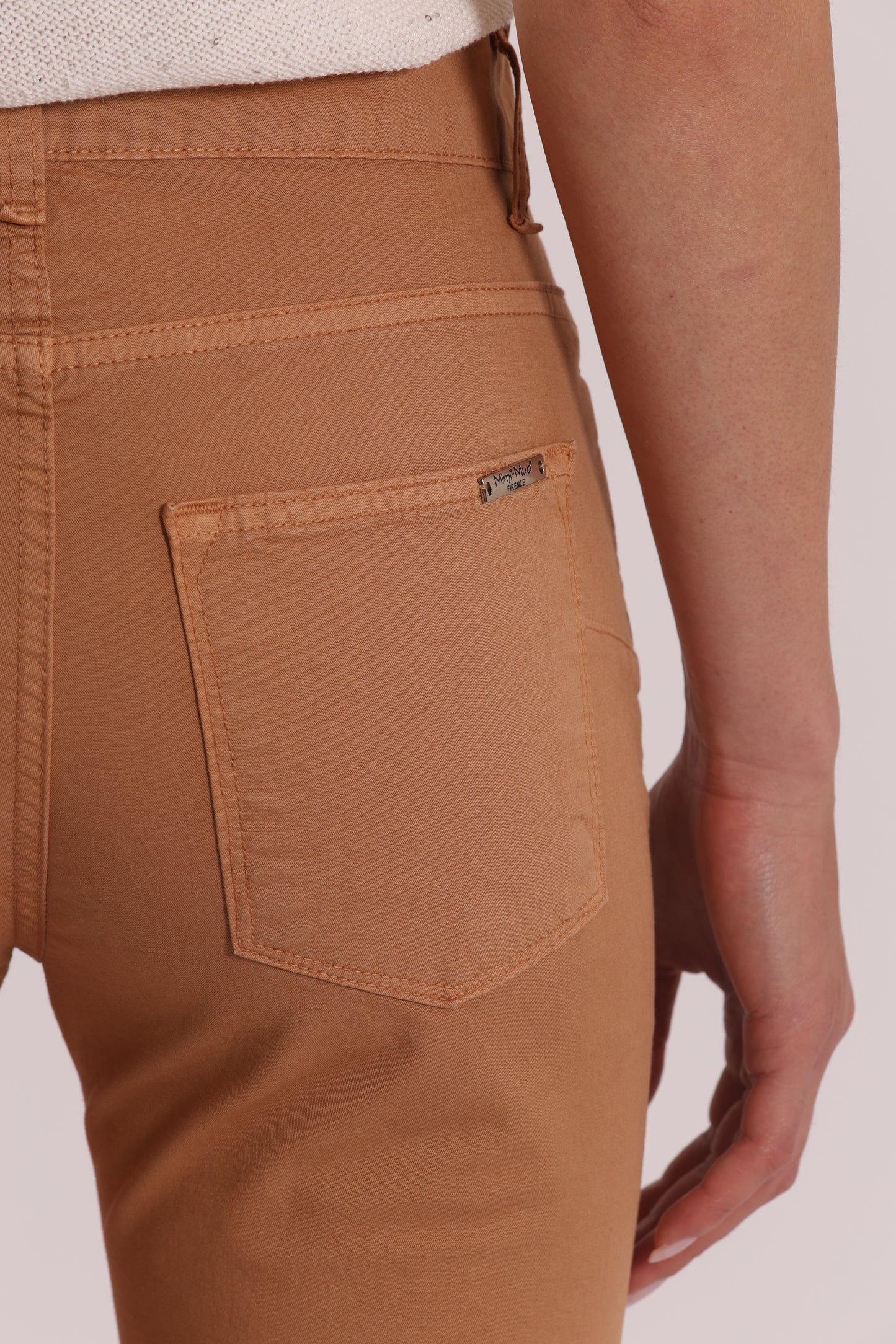 PANTALONE CROPPED FLARE IN BENGALINA