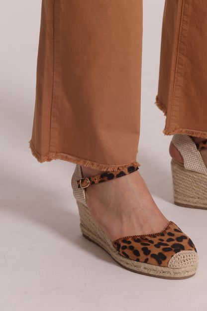 PANTALONE CROPPED FLARE IN BENGALINA