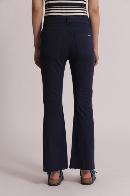 PANTALONE CROPPED FLARE IN BENGALINA