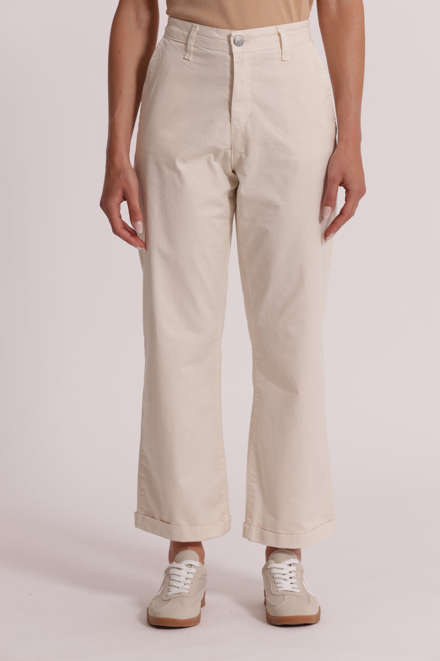 PANTALONE WIDE LEG IN BENGALINA