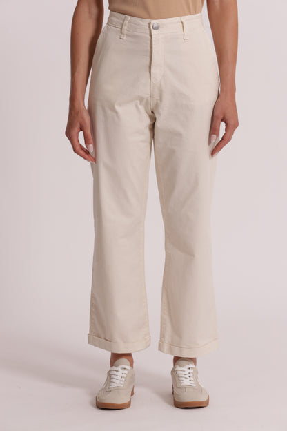 PANTALONE WIDE LEG IN BENGALINA