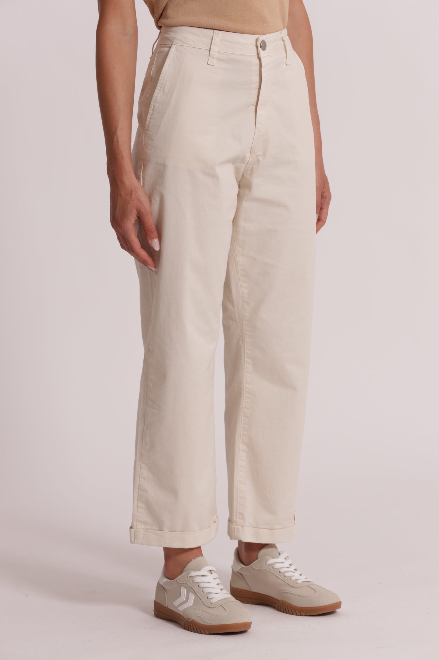 PANTALONE WIDE LEG IN BENGALINA