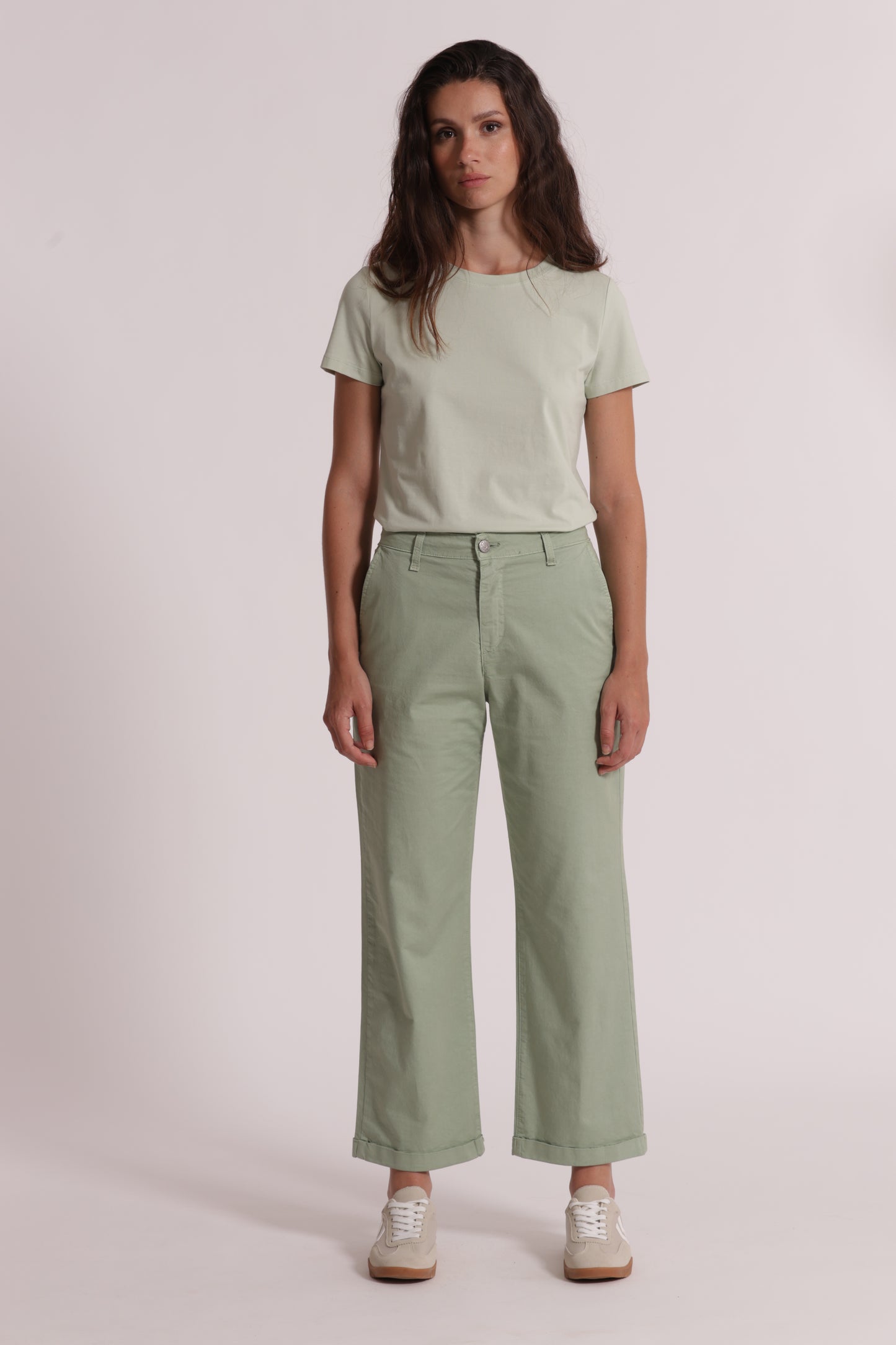 PANTALONE WIDE LEG IN BENGALINA