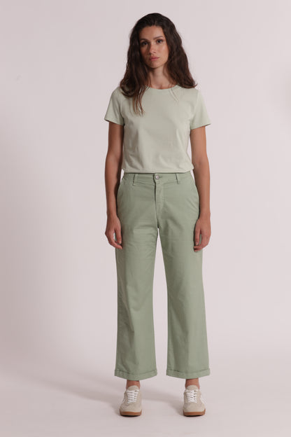 PANTALONE WIDE LEG IN BENGALINA