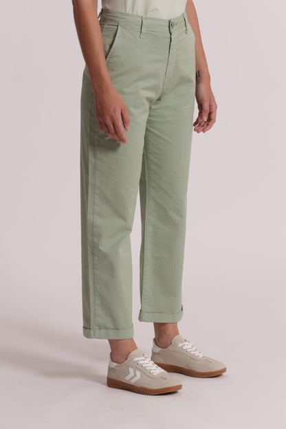 PANTALONE WIDE LEG IN BENGALINA
