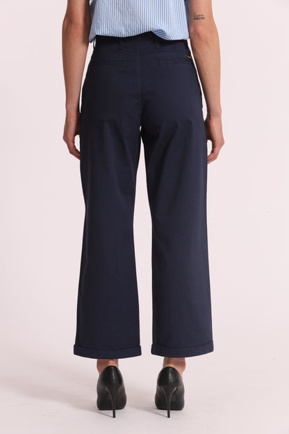 PANTALONE WIDE LEG IN BENGALINA