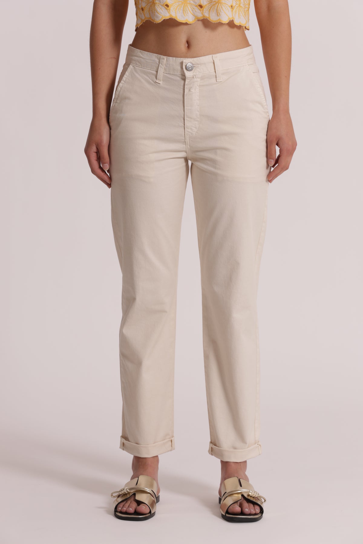 PANTALONE CHINOS IN BENGALINA