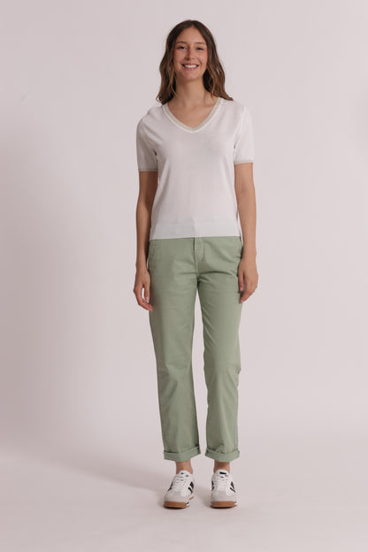 PANTALONE CHINOS IN BENGALINA