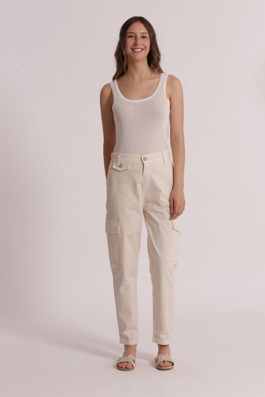 PANTALONE TASCONI IN BENGALINA