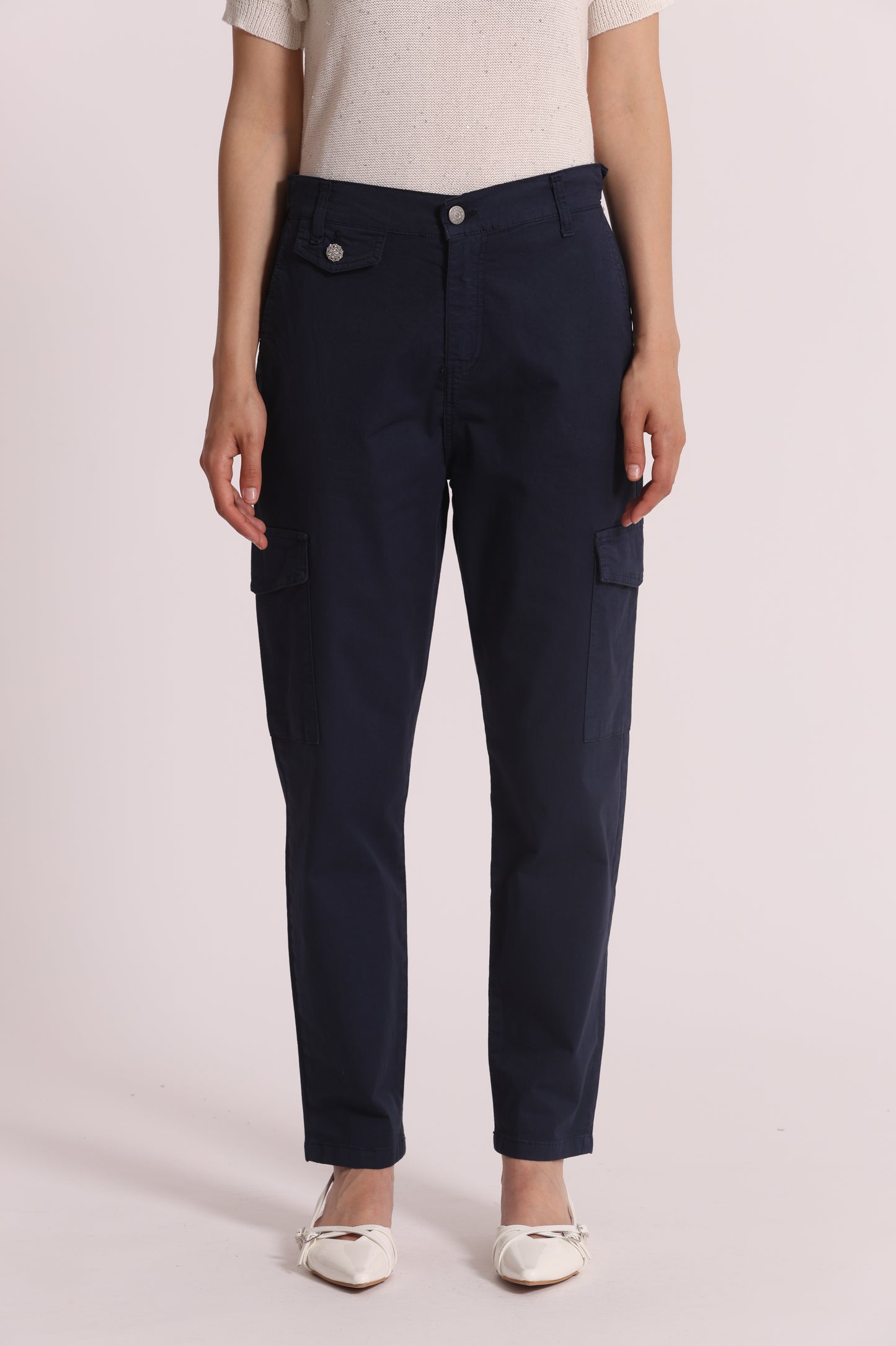PANTALONE TASCONI IN BENGALINA