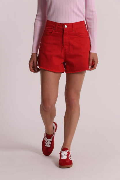 JEANS SHORT IN BULL