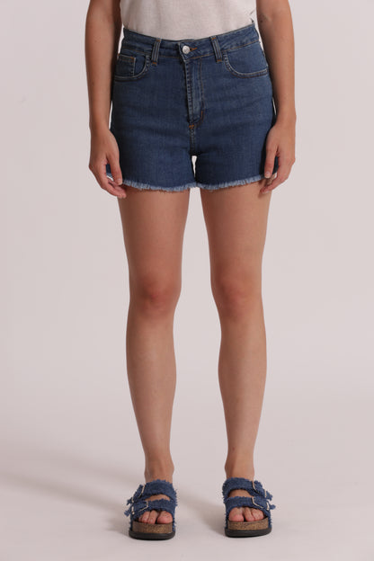 JEANS SHORT IN BULL