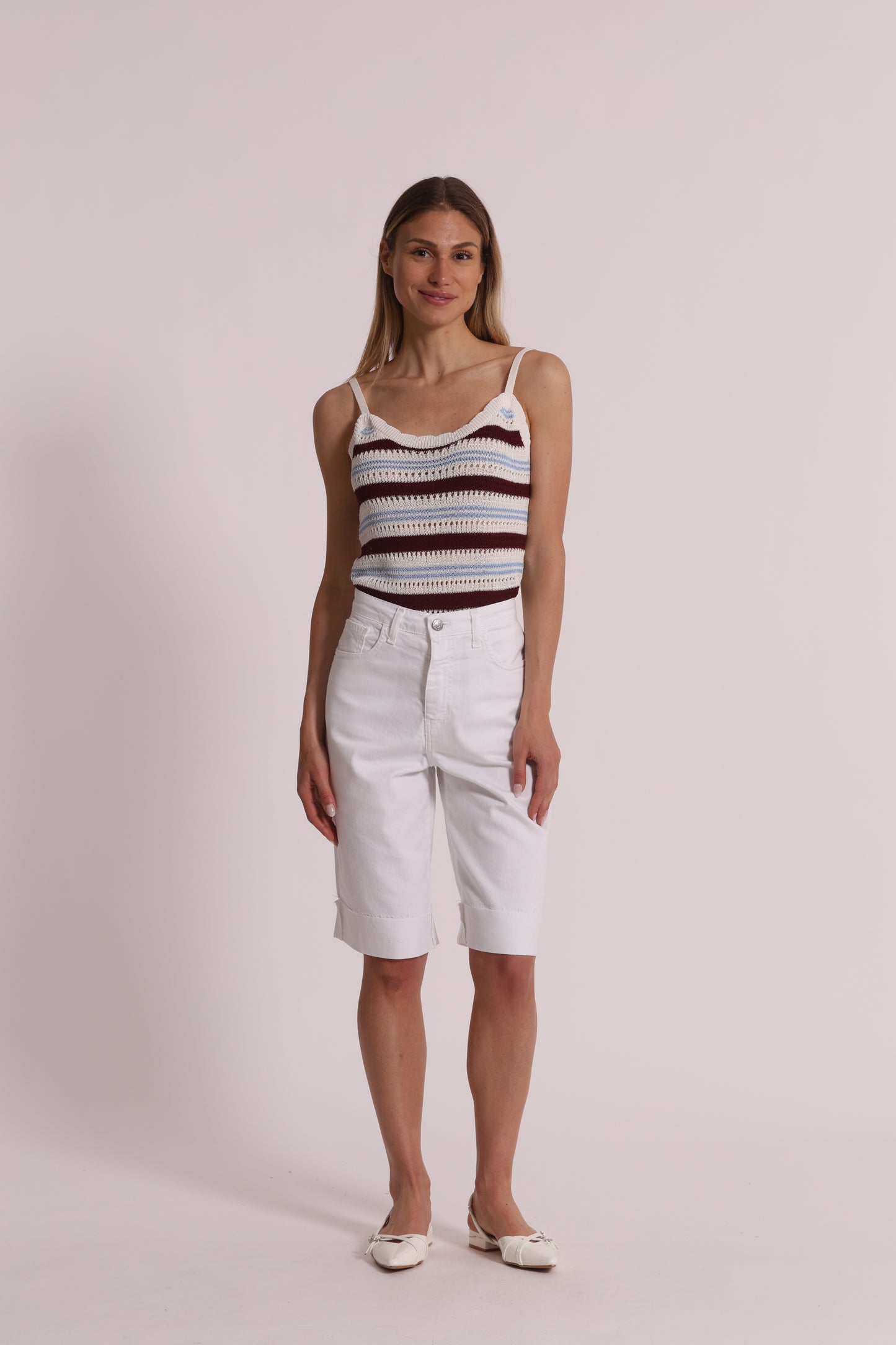 JEANS BERMUDA IN BULL