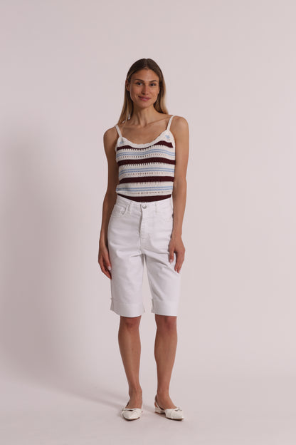 JEANS BERMUDA IN BULL