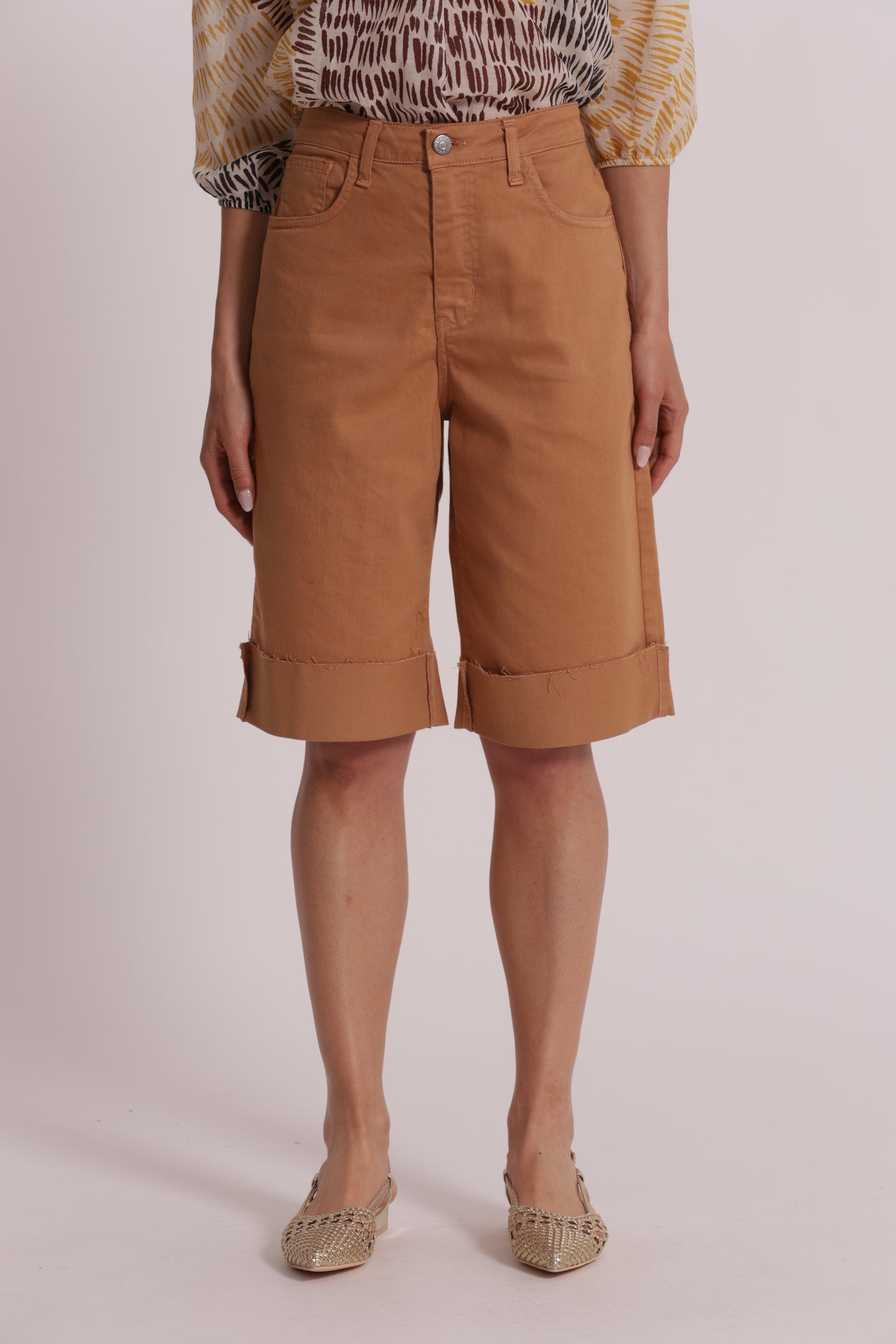 JEANS BERMUDA IN BULL