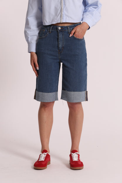 JEANS BERMUDA IN BULL