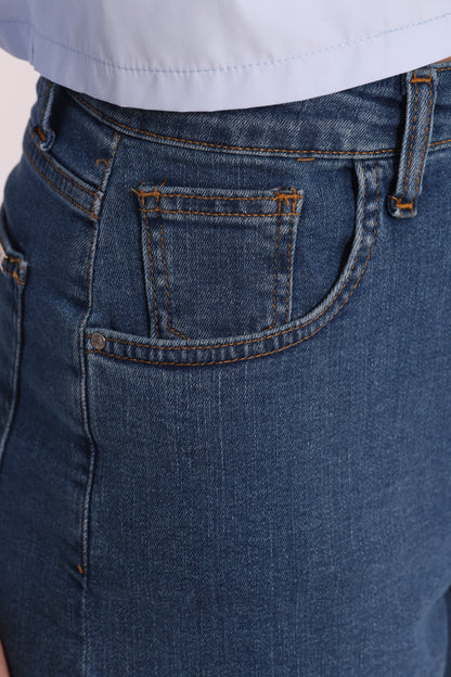 JEANS BERMUDA IN BULL