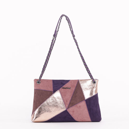 BORSA A TRACOLLA CON PATCHWORK