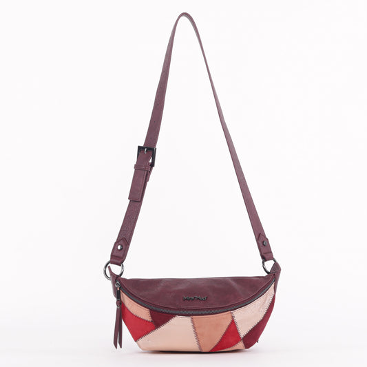 BORSA A TRACOLLA MARSUPIO CON PATCHWORK