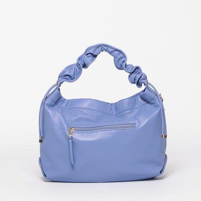 BORSA HOBO SPALLA CON ARRICCIO SU MANICO